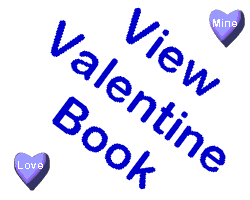 view valentine book button for St. Valentine's Day graphic image background set of candy hearts