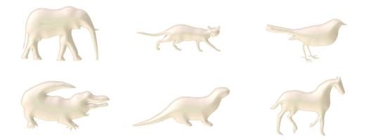 white chocolate animal tube 1