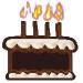 chocolate birthday cake tube