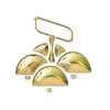 gold Mass bells tube
