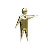 gold man tube