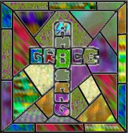 AmeriYank's amazing grace stained glass cross tube