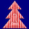 peppermint candy Christmas tree tube 1