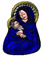 madonna and child sapphire tube